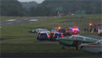 ‘Violent crash’ at Pennsylvania airport kills pilot, injures 2 state police troopers