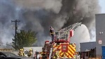 VIDEOS: About 30 vehicles left charred after crews battle parking lot fire in Texas