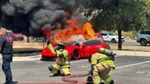 PHOTOS: Cedar Park Fire Department responds to vehicle fire