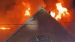 VIDEOS: Hours long fire collapses floor of Michigan church building; 2 firefighters injured