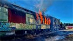 Fire at Furniture World SW warehouse burns inventory, ignites railroad car