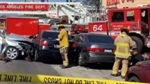 Firefighter among 7 injured in crash involving ladder truck in South Los Angeles