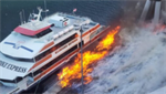 VIDEOS: New cruise ship terminal dock in Alaska catches fire