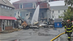 VIDEOS: 4-alarm fire consumes Rockport House of Pizza in Massachusetts, leaves several displaced