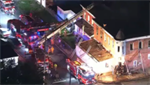 VIDEO: Fire severely damages Pennsylvania apartment building