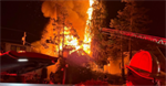 Firefighters battle flames at vacant Tacoma home