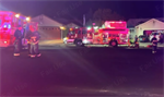 Flames engulf Tumwater apartment complex across the street from fire department