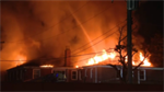 Two injured in massive fire at apartment complex in Michigan