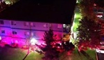 Family rescued from balcony after apartment fire in Richland