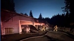 Homeowner hospitalized after trying to put out Snohomish garage fire
