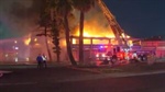 Firefighters work to extinguish massive hotel fire in Arizona