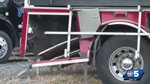 VT Fire Department Tanker Totaled After Car Crashes Into It
