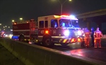 Car Hits Dallas Fire Truck Assisting At Crash Scene