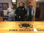 Bowling Alley Gets New Life (As A Table) At North Canton Fire Station