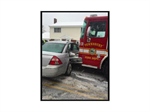 Car Strikes Tewksbury (MA) Fire Apparatus