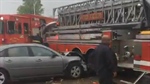 Firefighter Injured after Teenage Driver Crashes Into Fire Truck on Detroit's East Side