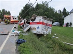 Fort Kent (ME) Ambulance Driver Falls Asleep, Crashes into Ditch