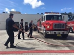 Wellington High School (FL) Getting Fire Apparatus