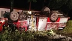 St. Tammany (LA) Fire Apparatus Flips in Single-Vehicle Accident