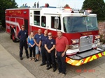 Stainless steel fire truck arrives in Princeton