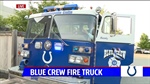 Blue Crew Fire Truck