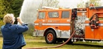 Tiller Rides at Antique Muster and Open House of the Schuylkill Historical Fire Society (PA)