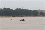 Croatia Firefighters Stranded on Fire Apparatus Roof During Flood