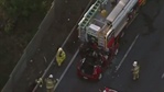 Driver Seriously Injured After Crashing into Fire Truck in Australia