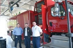 Wacker (TN) Fire Department Show Fire Apparatus for Plant