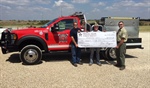 Mertens VFD Adds Brush Truck Through Grant