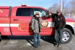 Auxiliary, Community Support Make New Fire Truck a Reality