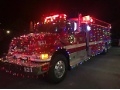 Bondsville Fire Truck In Palmer Awarded First Prize For Holiday Lighting Decorations