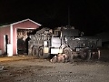 Rosalia Fire Station Building Burns, Truck Destroyed