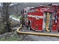 Jerome (PA) Fire Apparatus Breaks Through Bridge Responding to Fire
