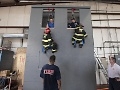 Pleasantville (NJ) Fire Department Trains to 'Bail Out' in Two-Story Training House
