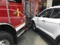 Staunton fire engine damaged
