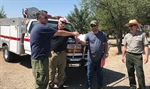 VFD Donates Fire Apparatus to Dinosaur National Monument