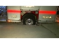 Toledo (OH) Fire Apparatus Gets Stuck in Sinkhole