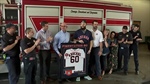 Astros Pitcher Visits Local Fire Station
