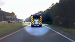 Dashcam Video Shows Metal Cap from Jacksonville Fire Apparatus Hit Car