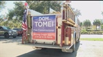 Fire Apparatus with Political Signs in Front of Golden Gate City (FL) Polling Draws Questions