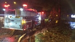 Tree Limb Pierces Knoxville (TN) Fire Apparatus Windshield