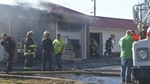 Deputy (IN) Fire Station Damaged in Fire