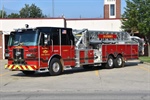 Fire Truck Photo of the Day-Sutphen Midmount Aerial Platform