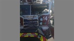 Columbia (SC) Fire Apparatus Hit by 18-Wheeler