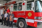 Lakeland, FL Firefighters Use New Equipment to Rescue Citizen from Muddy Ravine