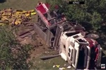 Three Dead, Three Firefighters Hurt in Phoenix Truck, Fire Engine Collision