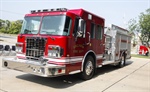 Vehicle Hits Fire Apparatus at Saginaw (MI) Accident Scene