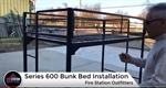Video: Fire Station Outfitters Series 600 Bunk Bed Installation