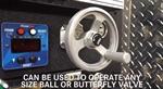 Rosenbauer Rising Stem Handwheel Valve Control